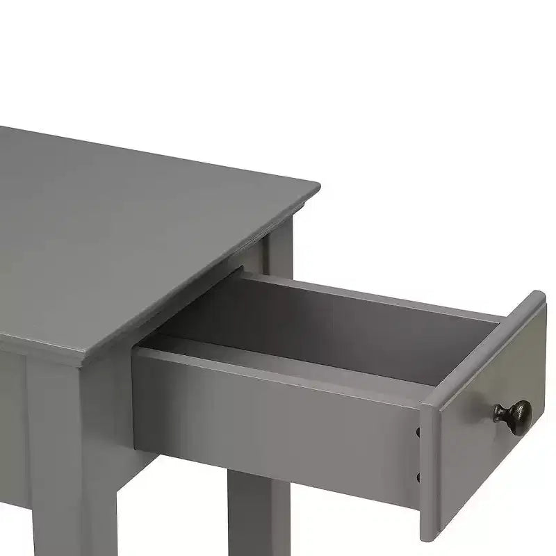 Fauteuil d'appoint 30" brun vintage | Revêtement en cuir, capitonné, aluminium