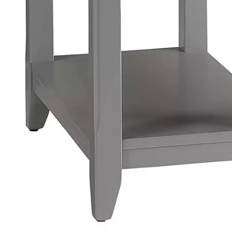 Fauteuil d'appoint 30" brun vintage | Revêtement en cuir, capitonné, aluminium