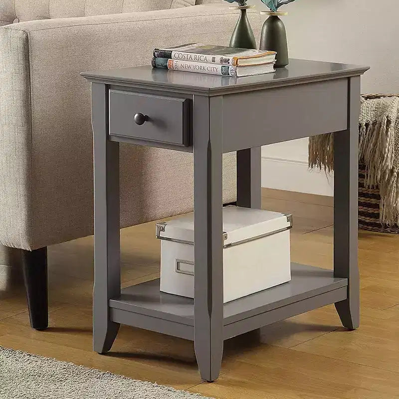 Fauteuil d'appoint 30" brun vintage | Revêtement en cuir, capitonné, aluminium
