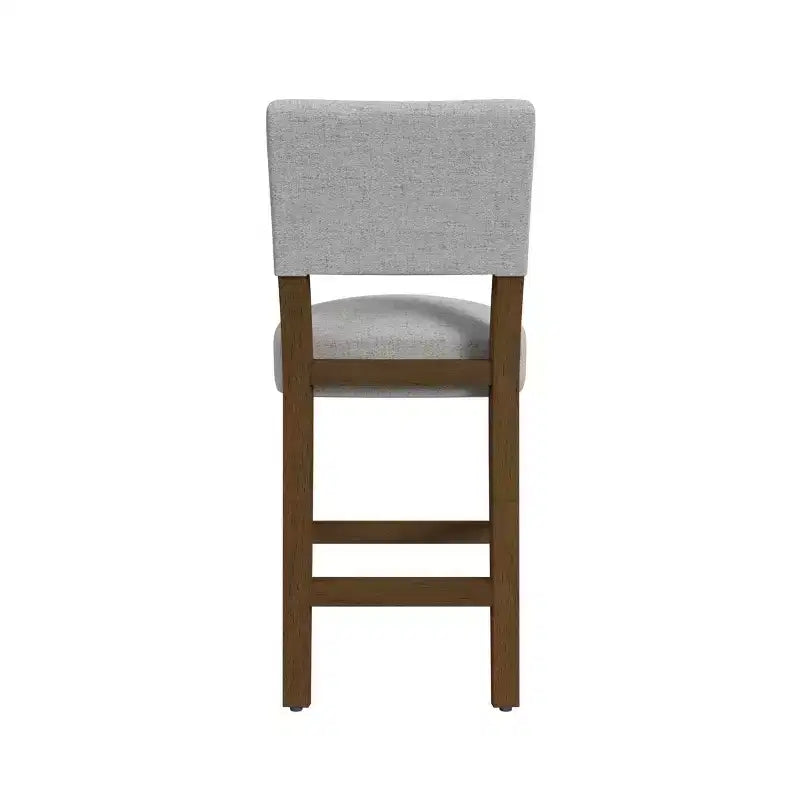Tabouret de bar à dossier ouvert hauteur comptoir | Rembourré, capacité de 113 kg