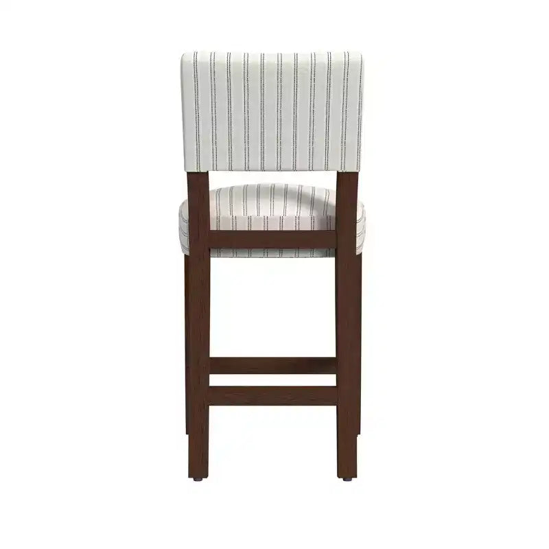 Tabouret de bar à dossier ouvert hauteur comptoir | Rembourré, capacité de 113 kg