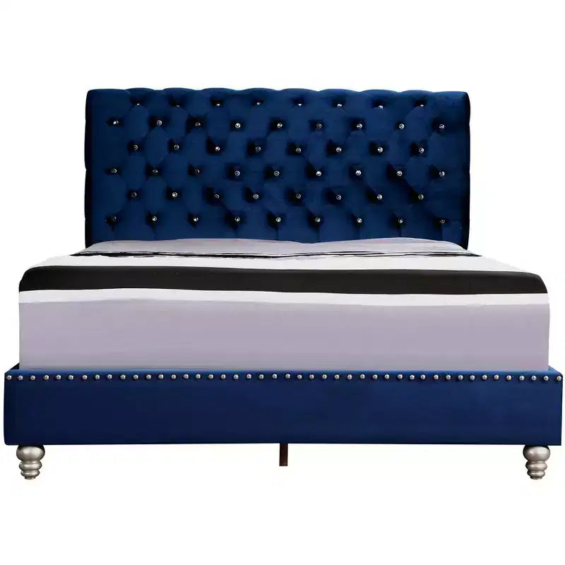 Lit double capitonné Passion Furniture Maxx