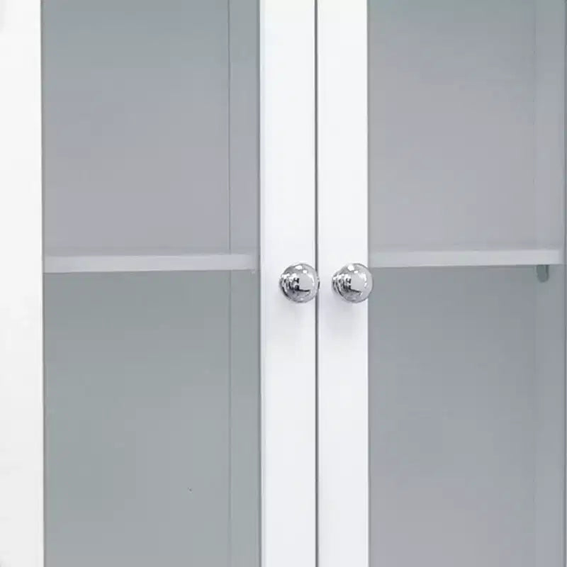 Teamson Home Armoire murale amovible 2 portes 20 x 24 po, blanc