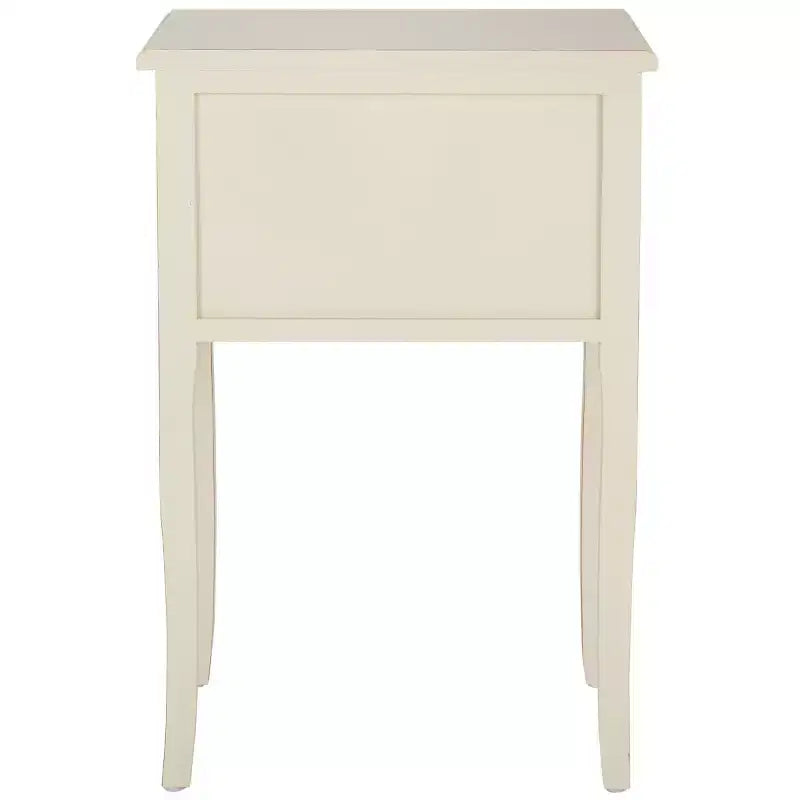 Table de Chevet de Ferme Française | Bouleau Blanc, 2 Tiroirs, Aucun Assemblage