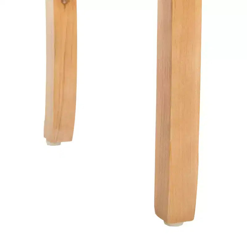 Table de Chevet de Ferme Française | Bouleau Blanc, 2 Tiroirs, Aucun Assemblage
