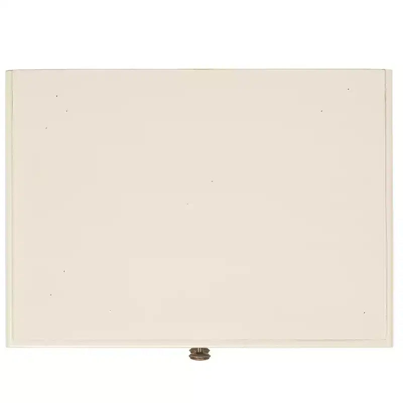 Table de Chevet de Ferme Française | Bouleau Blanc, 2 Tiroirs, Aucun Assemblage