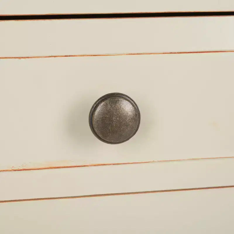 Table de Chevet de Ferme Française | Bouleau Blanc, 2 Tiroirs, Aucun Assemblage