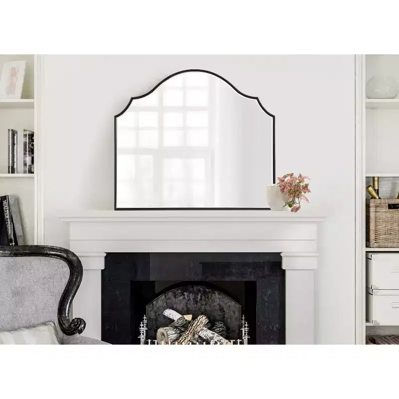 Miroir mural arche encadré | Miroir décoratif pleine longueur