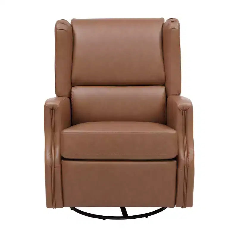 Fauteuil Inclinable Glider Rocker Manuel | Fauteuil à Oreilles Pivotant à 360°