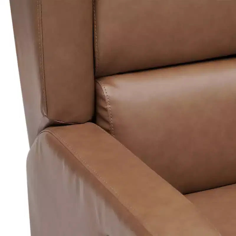 Fauteuil Inclinable Glider Rocker Manuel | Fauteuil à Oreilles Pivotant à 360°