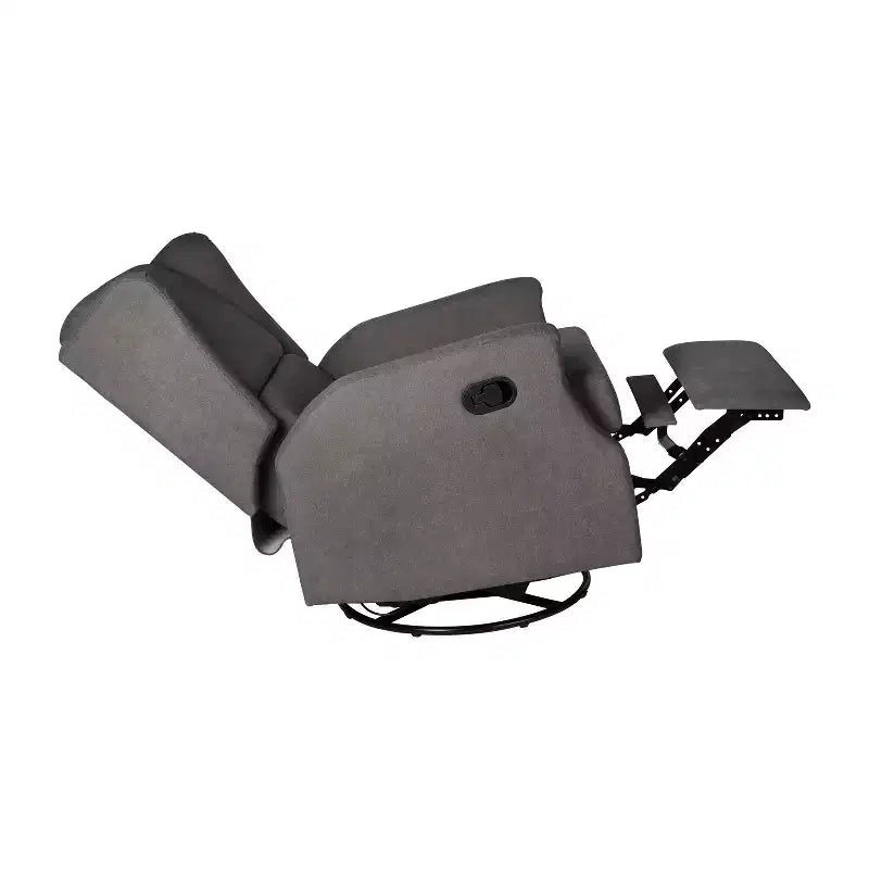 Fauteuil Inclinable Glider Rocker Manuel | Fauteuil à Oreilles Pivotant à 360°