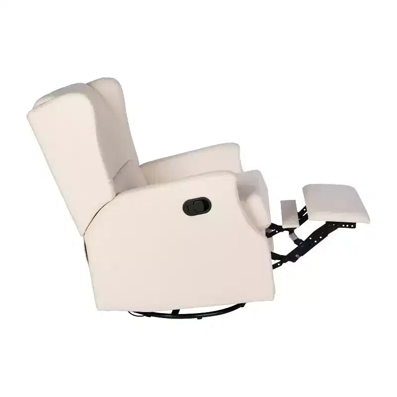 Fauteuil Inclinable Glider Rocker Manuel | Fauteuil à Oreilles Pivotant à 360°