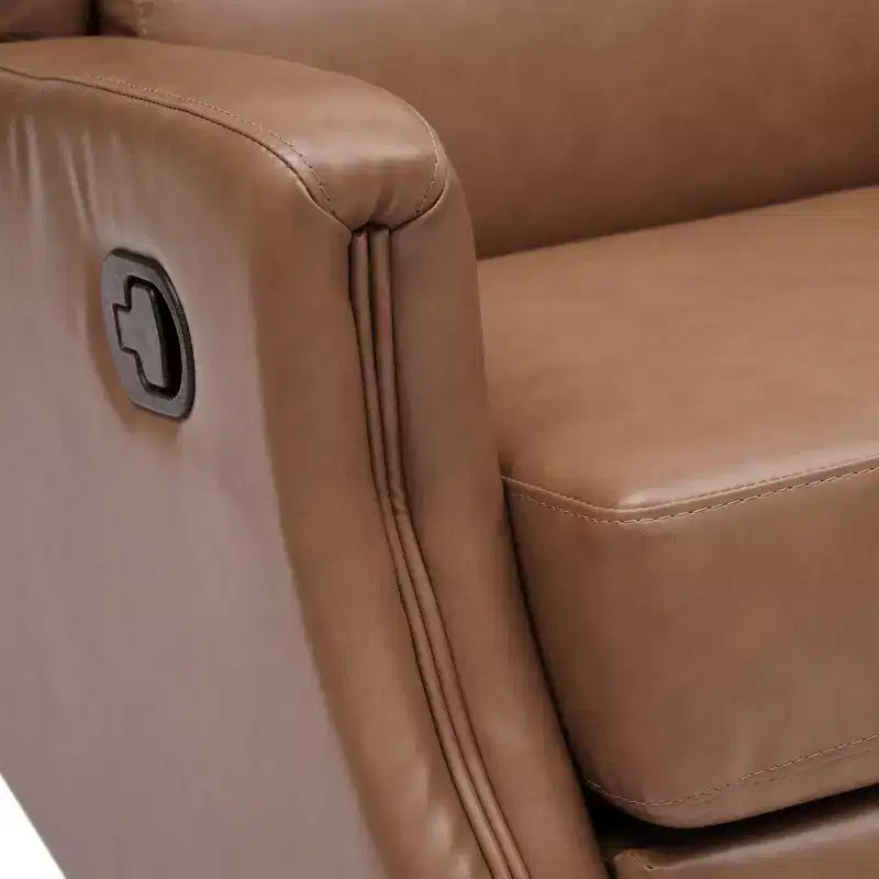 Fauteuil Inclinable Glider Rocker Manuel | Fauteuil à Oreilles Pivotant à 360°