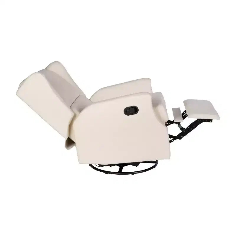 Fauteuil Inclinable Glider Rocker Manuel | Fauteuil à Oreilles Pivotant à 360°