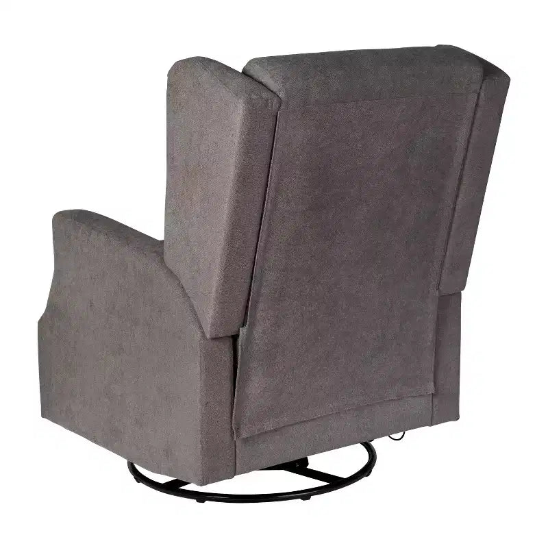 Fauteuil Inclinable Glider Rocker Manuel | Fauteuil à Oreilles Pivotant à 360°