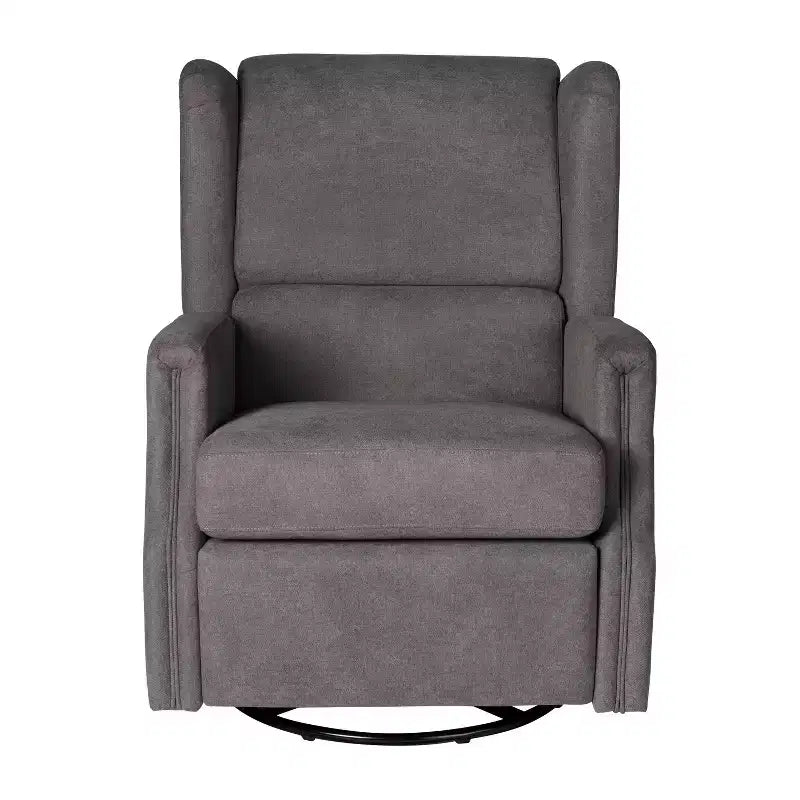 Fauteuil Inclinable Glider Rocker Manuel | Fauteuil à Oreilles Pivotant à 360°