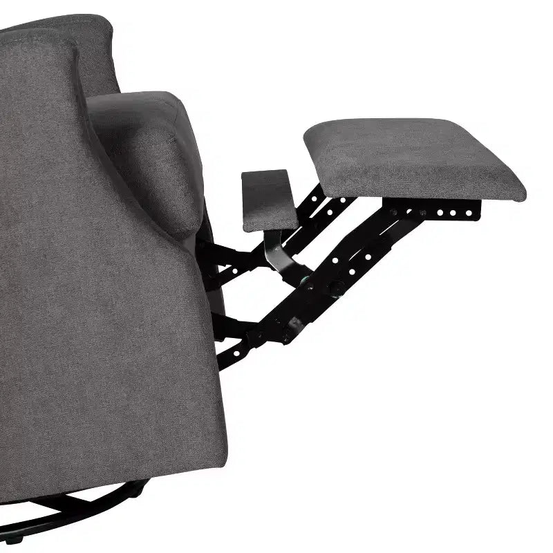 Fauteuil Inclinable Glider Rocker Manuel | Fauteuil à Oreilles Pivotant à 360°