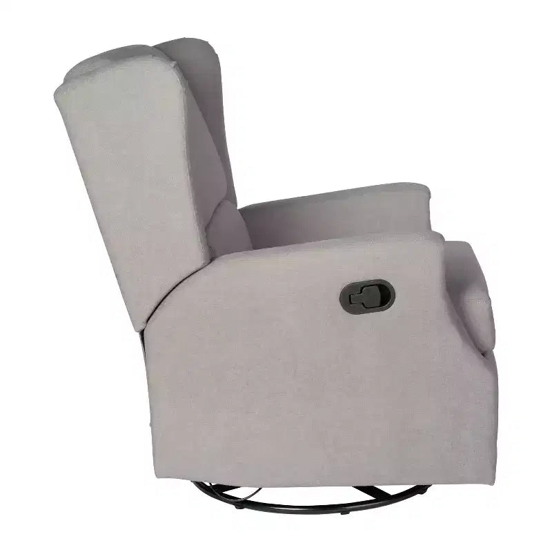 Fauteuil Inclinable Glider Rocker Manuel | Fauteuil à Oreilles Pivotant à 360°