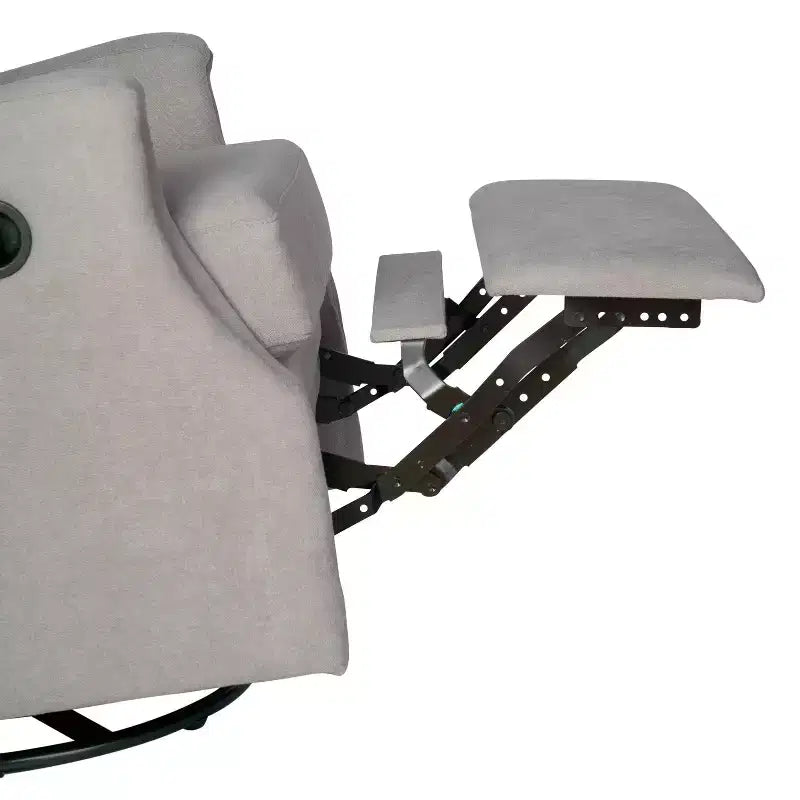 Fauteuil Inclinable Glider Rocker Manuel | Fauteuil à Oreilles Pivotant à 360°
