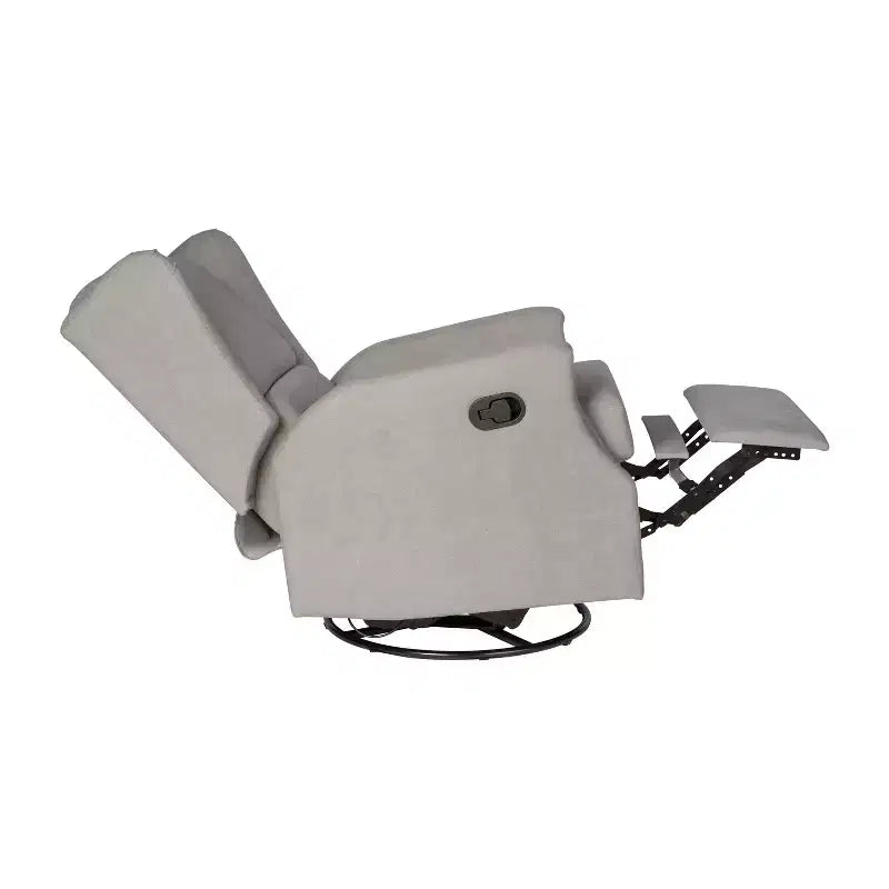 Fauteuil Inclinable Glider Rocker Manuel | Fauteuil à Oreilles Pivotant à 360°