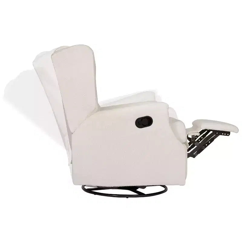 Fauteuil Inclinable Glider Rocker Manuel | Fauteuil à Oreilles Pivotant à 360°