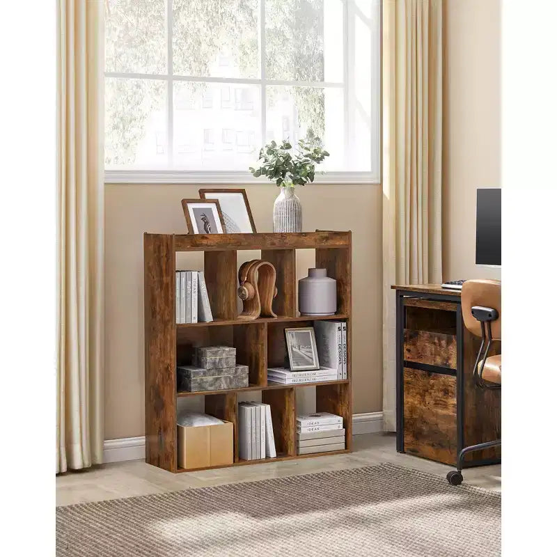 Organisateur de rangement Bibliothèque 8 cubes | Meuble de rangement ouvert