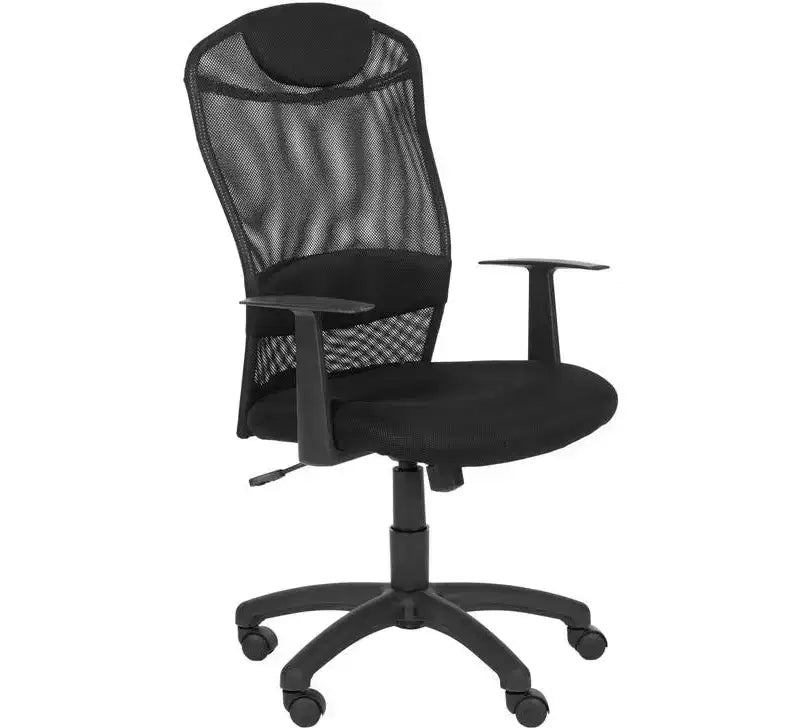 Chaise de bureau pivotante réglable en hauteur noire | Chaise de bureau à domicile