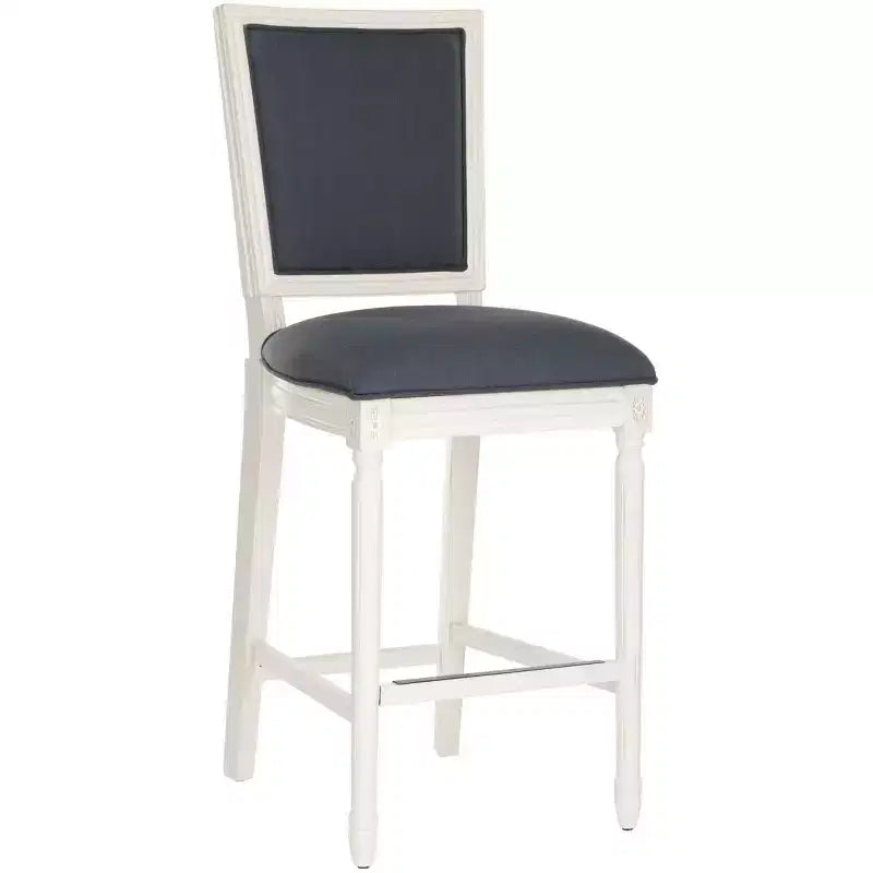 Tabourets de bar rectangulaires (lot de 2) | Sièges hauteur comptoir