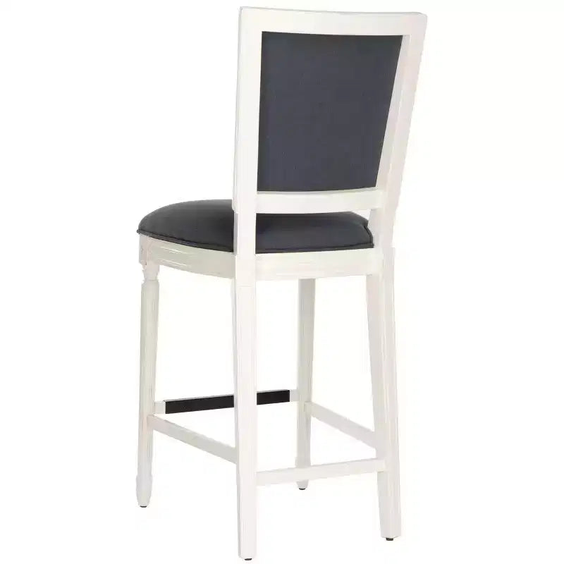 Tabourets de bar rectangulaires (lot de 2) | Sièges hauteur comptoir