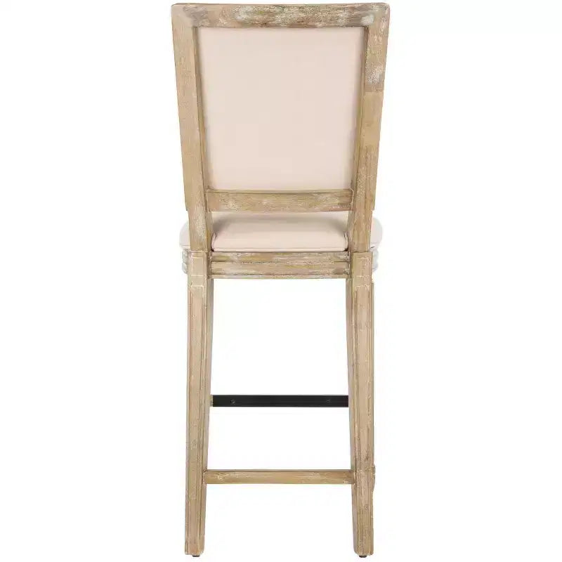 Tabourets de bar rectangulaires (lot de 2) | Sièges hauteur comptoir