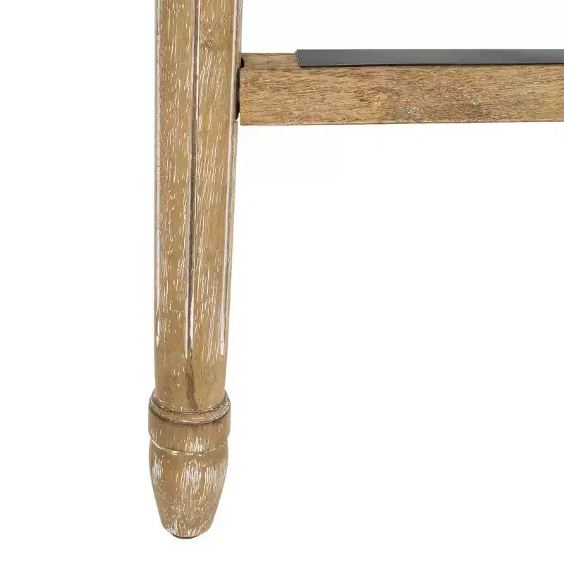 Tabourets de bar rectangulaires (lot de 2) | Sièges hauteur comptoir