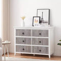 Whizmax Dresser for Bedroom with 5 Drawers, Wide Chest of Drawers, Long Wooden Dresser for Bedroom, Living Room, Hallway, Nursery