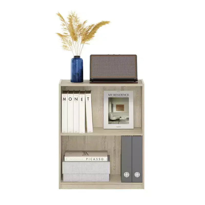 Table de chevet ouverte à 2 niveaux | Rangement latéral pour lit et canapé