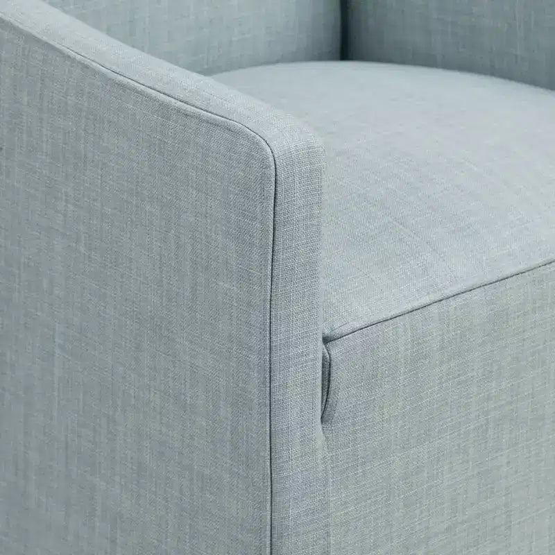 Fauteuil de salle à manger déhoussable avec roulettes | Chaise roulante rembourrée