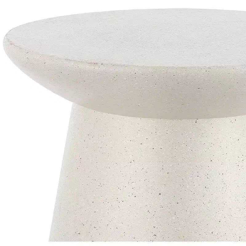Table d'appoint Tambour Minimaliste 40cm | Utilisation Intérieure & Extérieure
