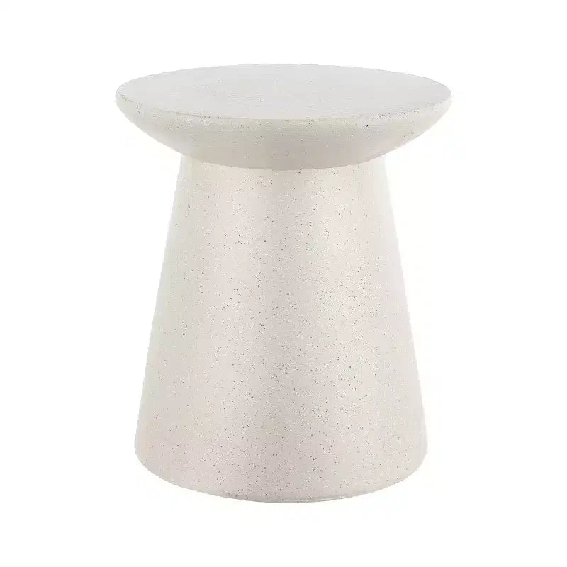 Table d'appoint Tambour Minimaliste 40cm | Utilisation Intérieure & Extérieure