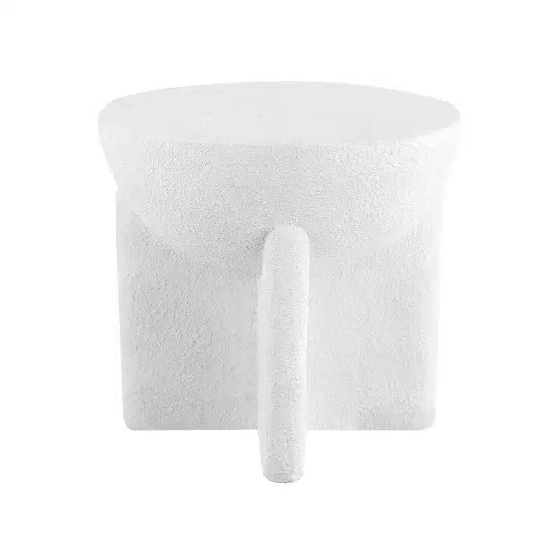 Table d'appoint Tambour Minimaliste 40cm | Utilisation Intérieure & Extérieure