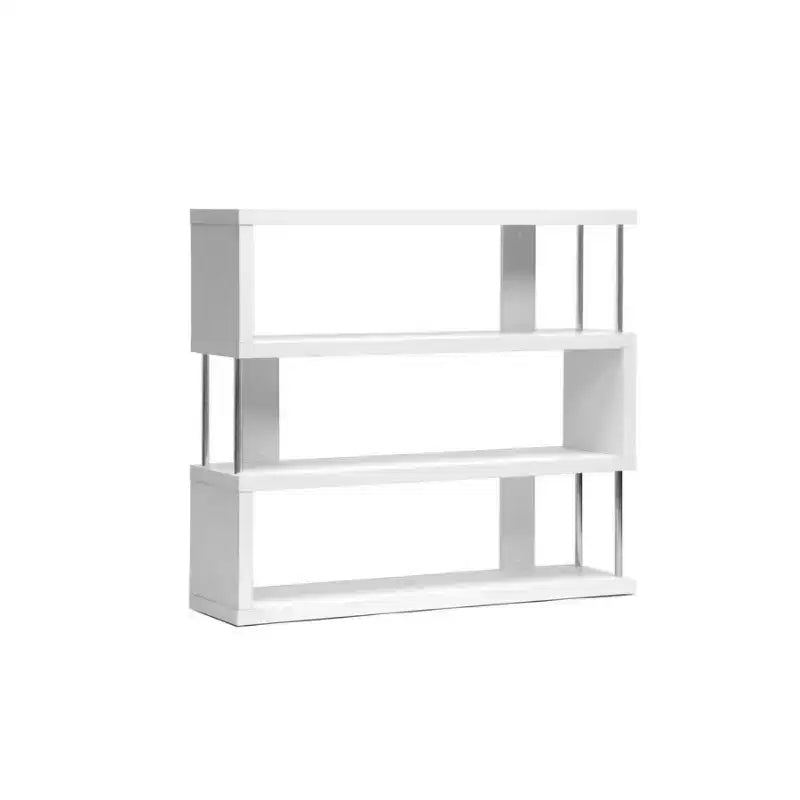 Étagère moderne à 3 niveaux de 38,5 po | Rangement pour salon et bureau