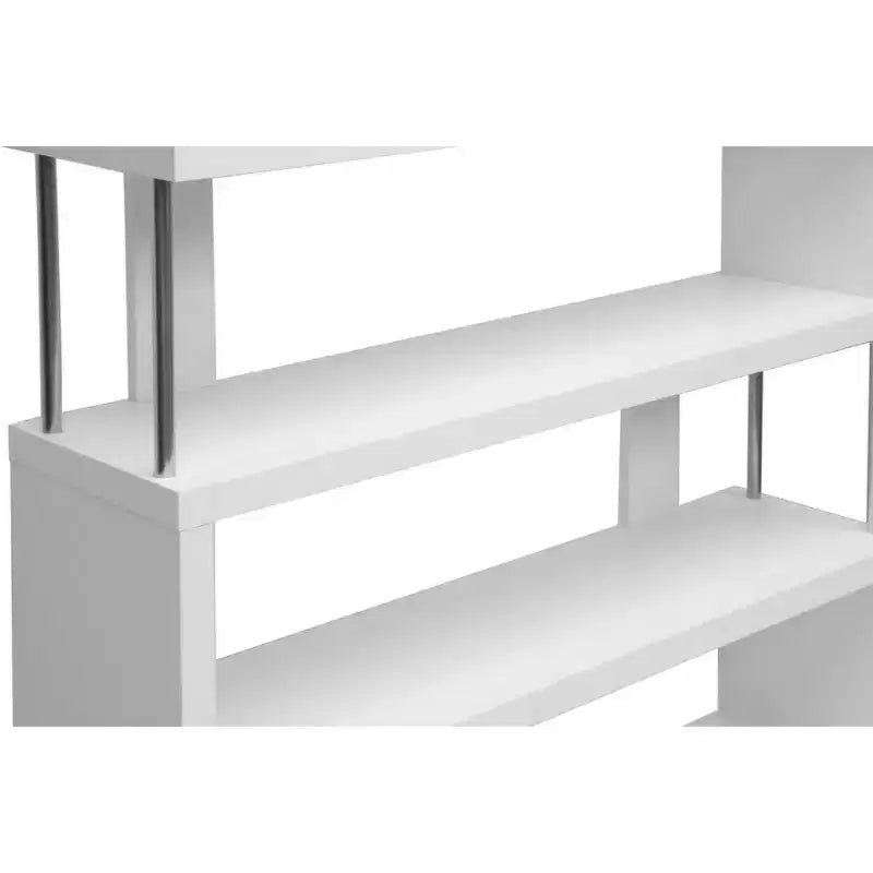Étagère moderne à 3 niveaux de 38,5 po | Rangement pour salon et bureau