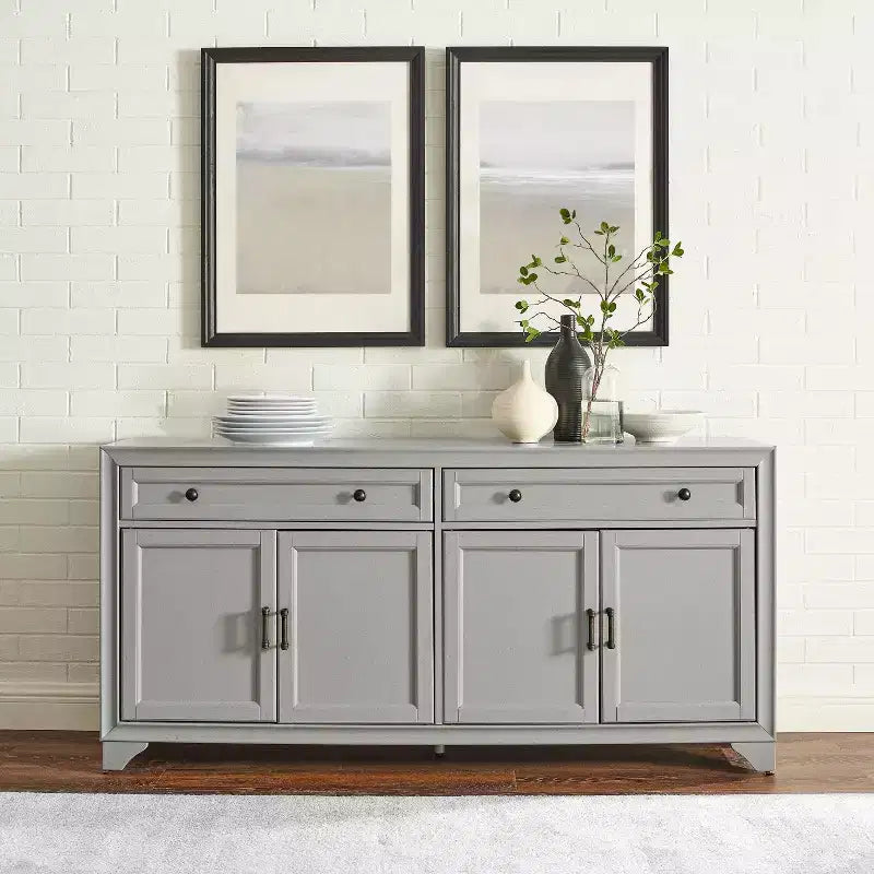 Buffet Bahut Vieilli | Rangement Rustique