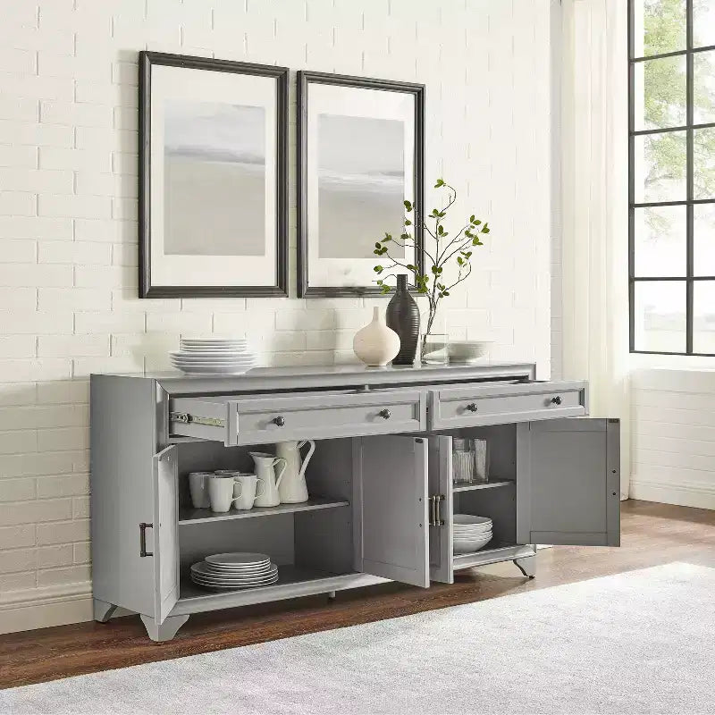 Buffet Bahut Vieilli | Rangement Rustique