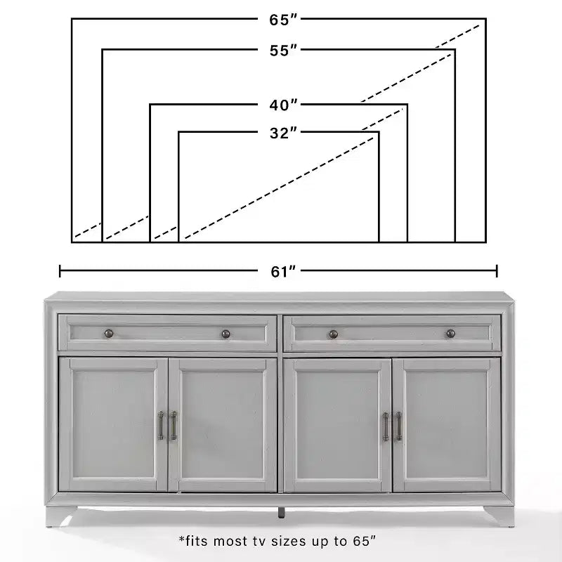 Buffet Bahut Vieilli | Rangement Rustique