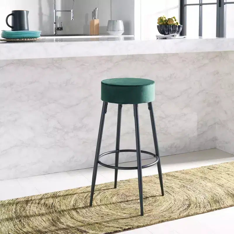 Tabouret de bar rond | Sièges modernes hauteur bar