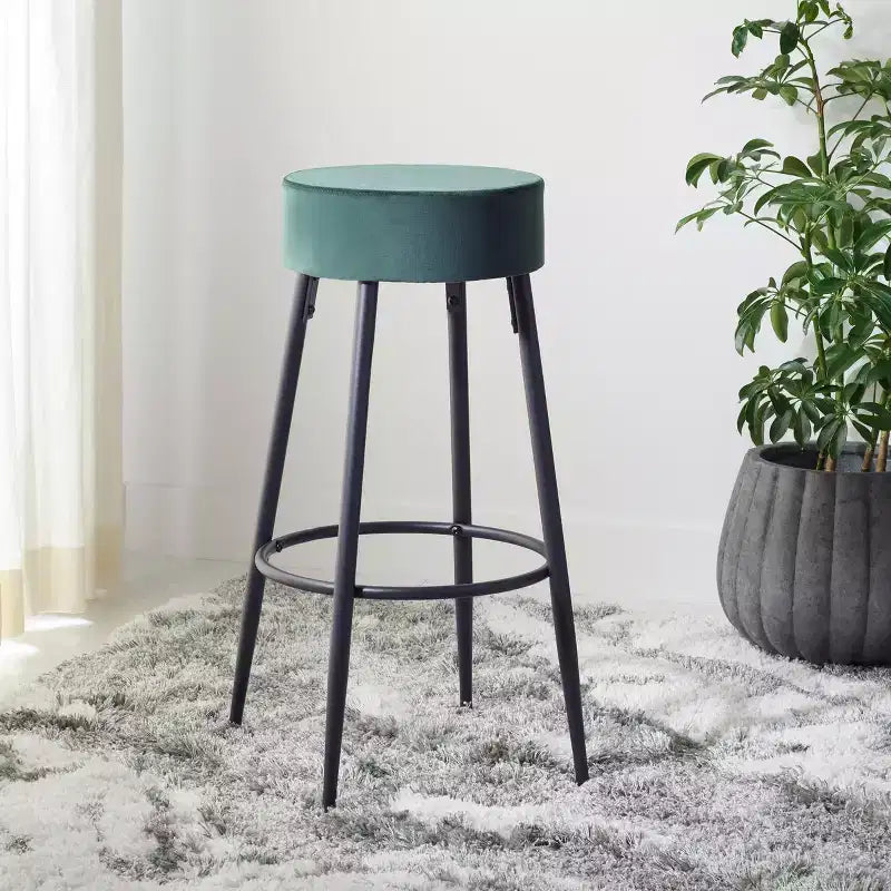 Tabouret de bar rond | Sièges modernes hauteur bar