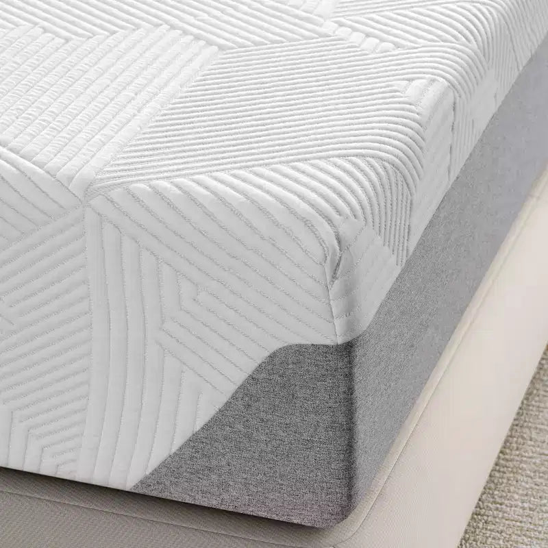 Matelas en mousse à mémoire de forme 25 cm | Gel rafraîchissant, soutien moyen, décompression