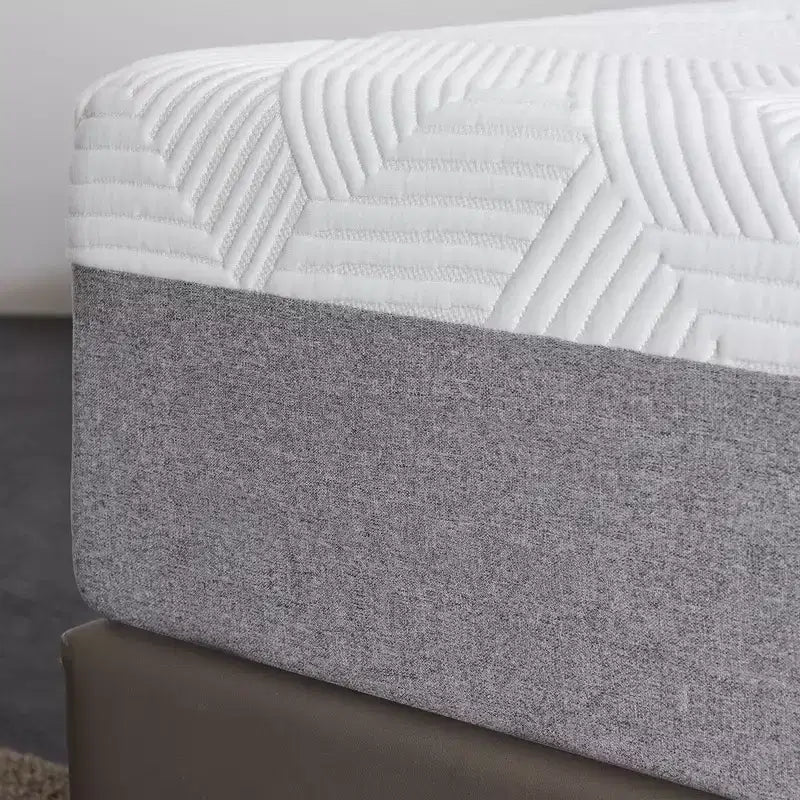 Matelas en mousse à mémoire de forme 25 cm | Gel rafraîchissant, soutien moyen, décompression